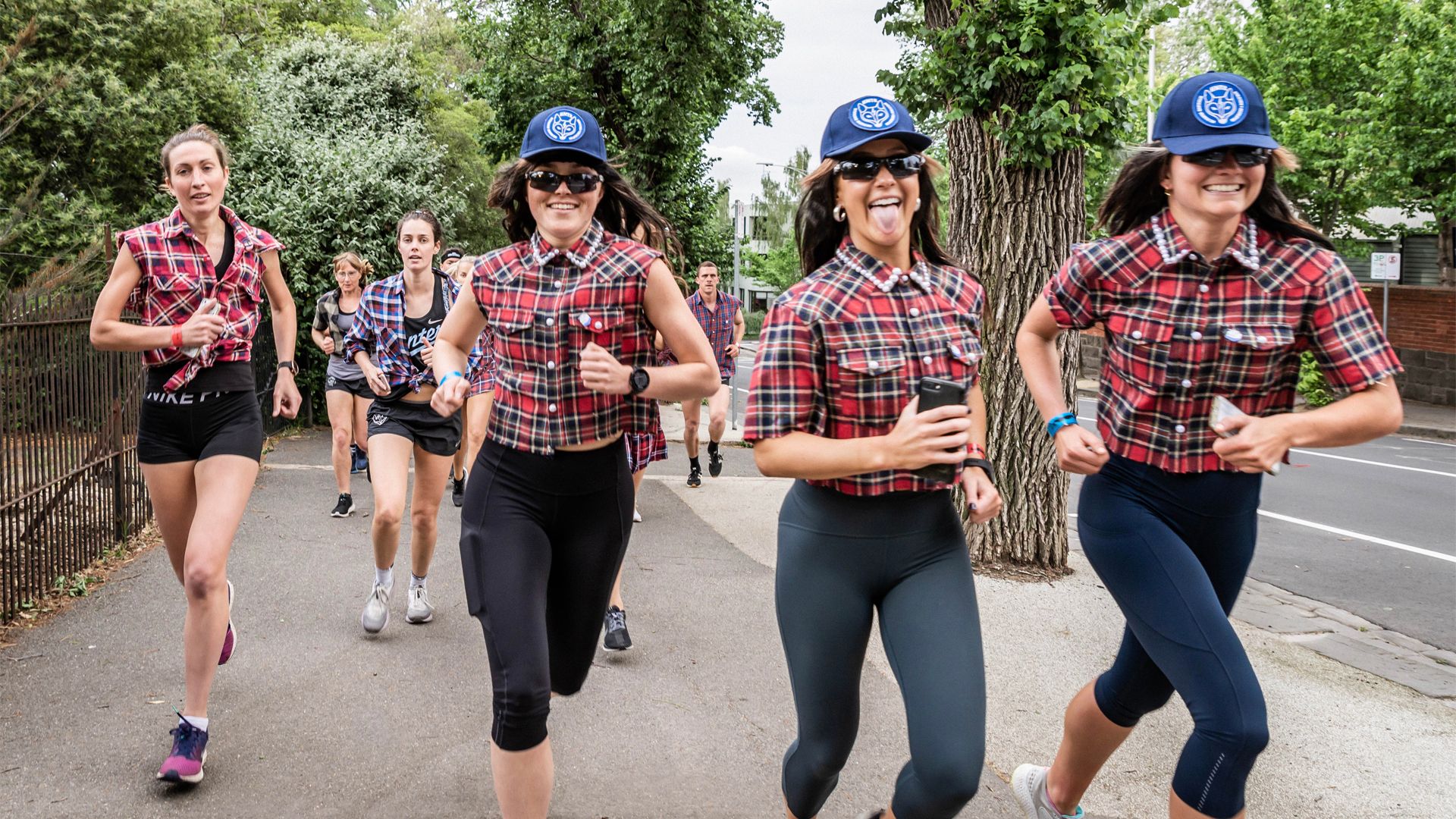 équipe féminine de course