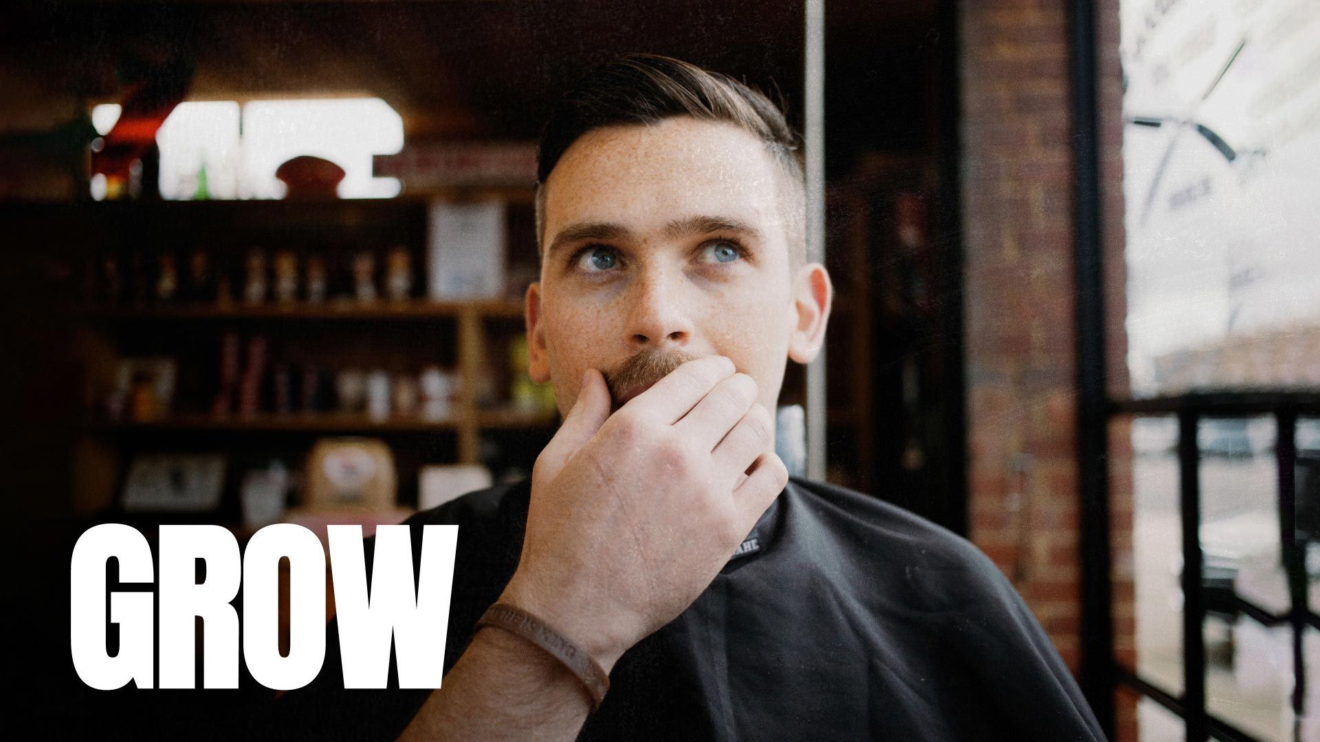 Photo of the cover of Movember’s ‘Grow a Moustache’ fundraising guide.
