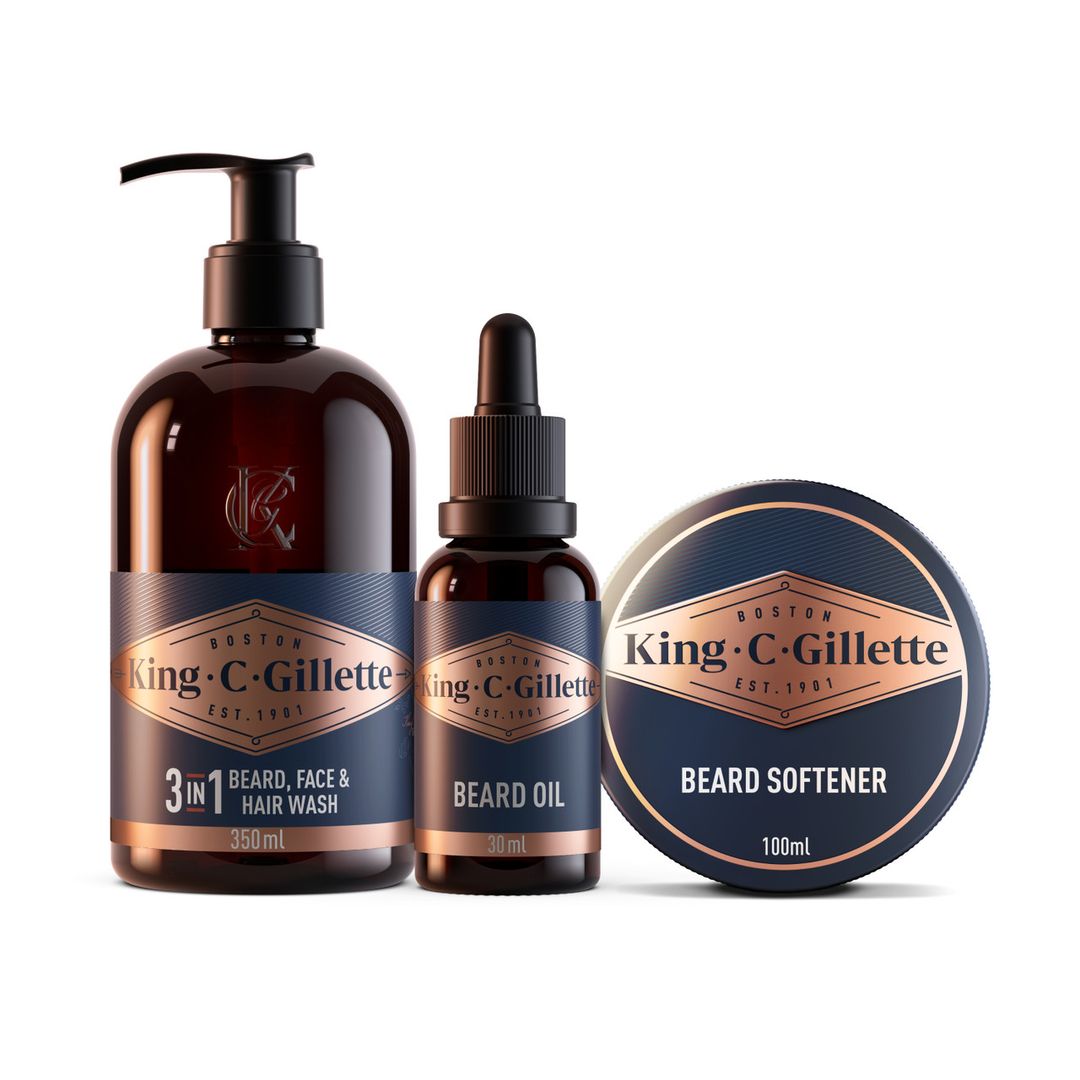 Image showing King C. Gillette skincare range.